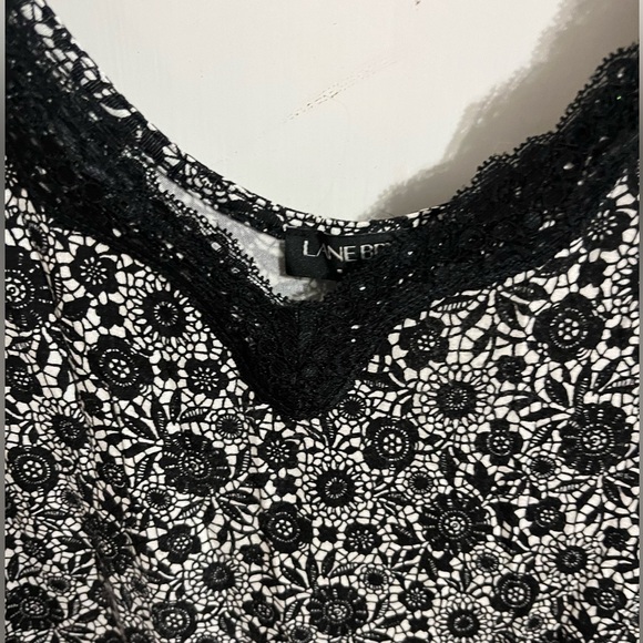 22/24 Lane Bryant black and white tank top - Picture 6 of 6